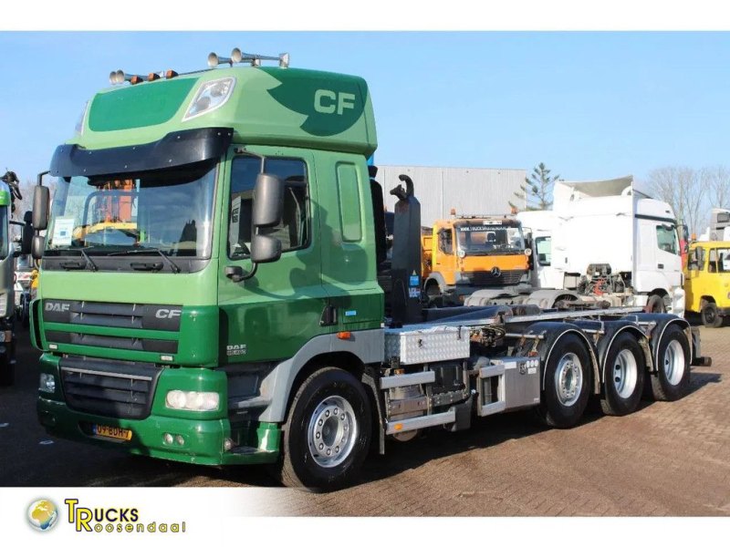 DAF CF 85.460 8X4 + 30 TON VDL hook + euro 5