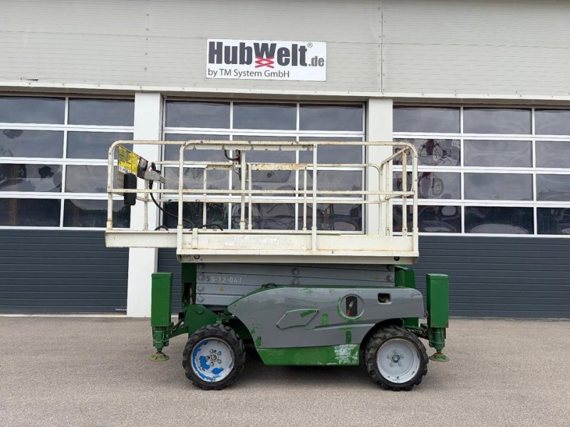 Haulotte Compact 12DX, 12m Diesel Scherenarbeitsbühne 4x4 Hubarbeitsbühne (N422)