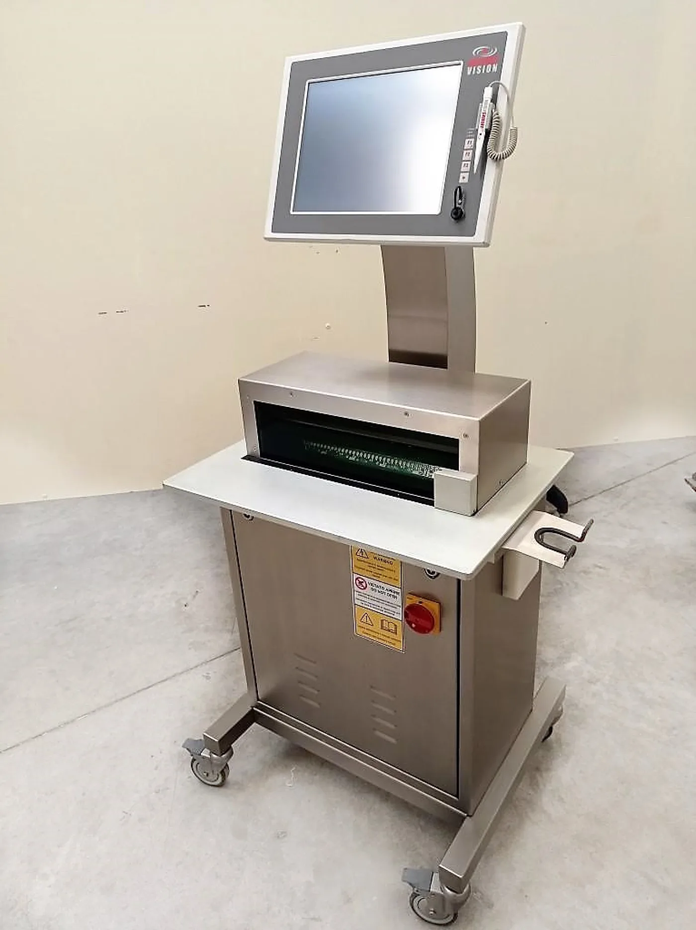 SISTEMA DI VISIONE E DI CONTROLLO – ANTARES VISION – MOD. SEMIAUTOMATIC STATION 125 - 7