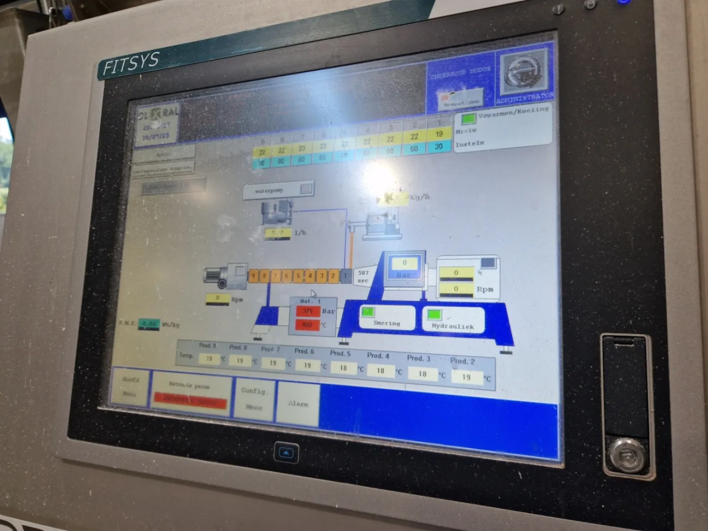 Clextral EV32B106 (food application) - Double screw extruder - 8
