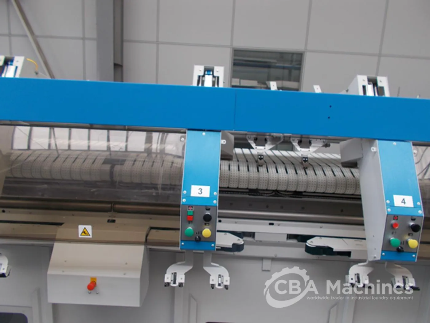 Complete Ironing Line Jensen/Lapauw 2 roll 1600 x 4000mm STEAM 2-4 lanes (839-840-841) - 5