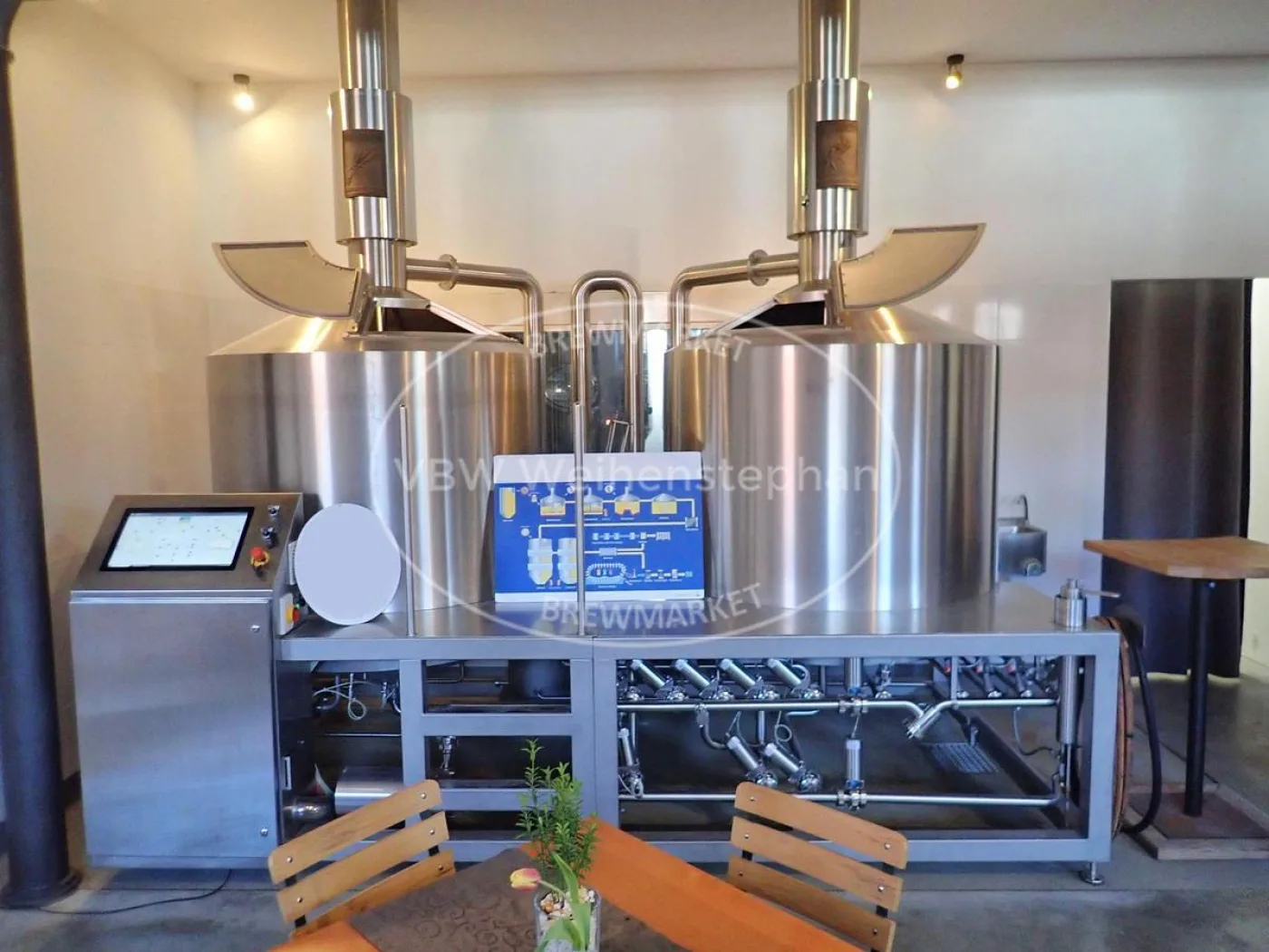2-vessel brewhouse 10 hl - 2
