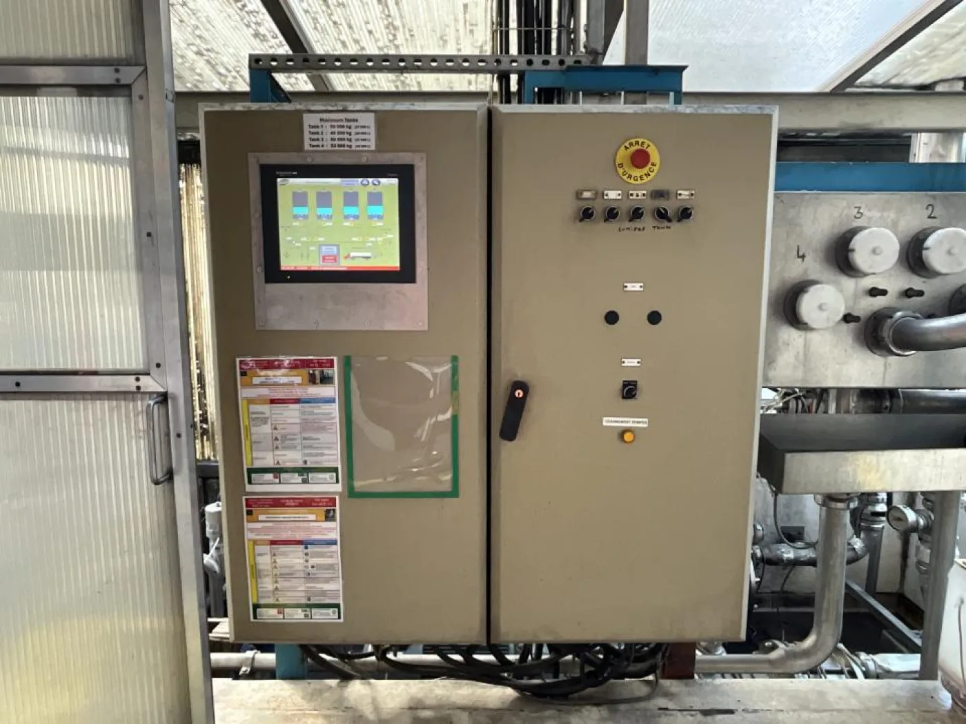 Schneider Electric Schneider Electric HMI Control Panel for Storage Tanks T1 to T4 - 5