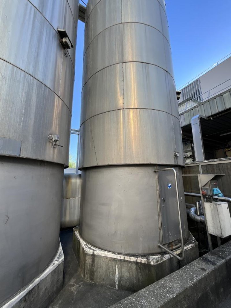 Chaudronnerie Tuyauterie Chaudronnerie Tuyauterie 39000 Litre Vertical Stainless Steel Storage Tank - T4