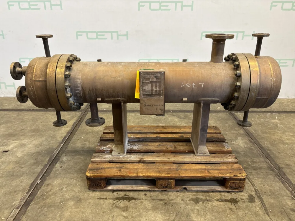 Wilhelm Deller 5,2 m² (330 °C, 65 bar) - Shell and tube heat exchanger