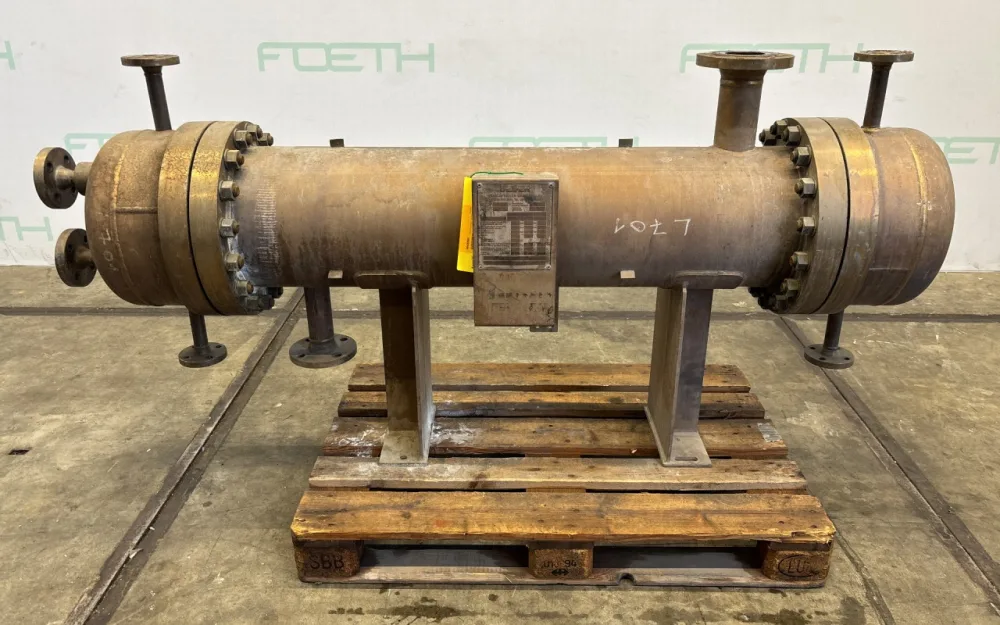 Wilhelm Deller 5,2 m² (330 °C, 65 bar) - Shell and tube heat exchanger