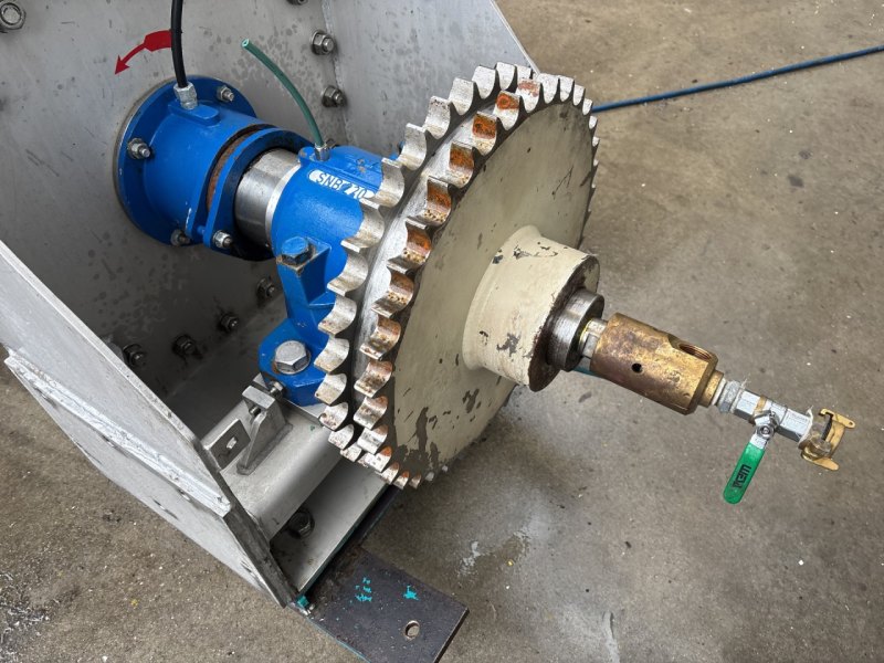 Nema KRS 0500x6800 (cooling screw) - Vertical screw conveyor