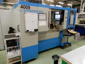 Gear Hobbing Machine – KOEPFER 200 CNC