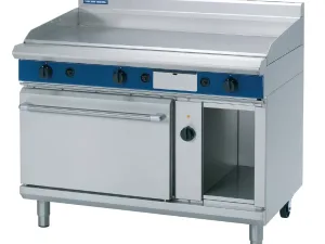Blue Seal Evolution LPG Chrome Griddle Electric Convection Oven 1200mm GPE58/L - islandcatering