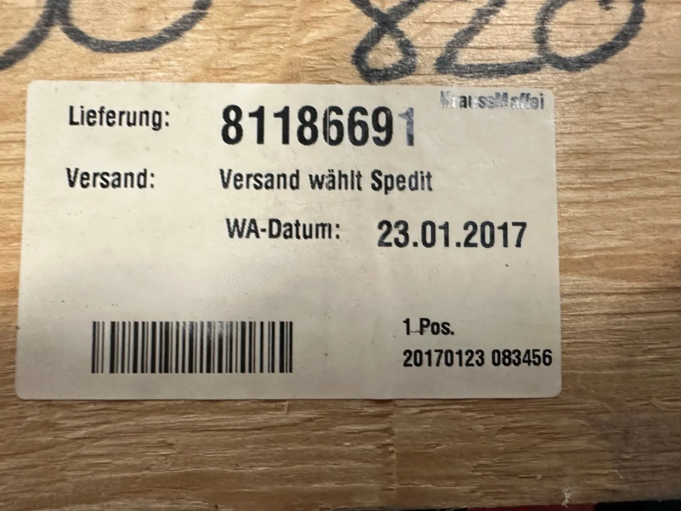 Krauss Maffei Zylinder D120 6420938 - 5