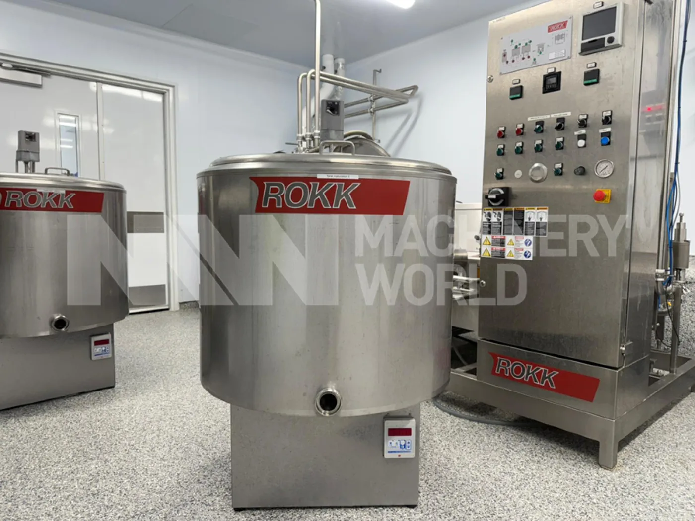 ROKK Ice Cream Industrial Processing Factory, 300 Litres/Hour (Year 2019) - 5