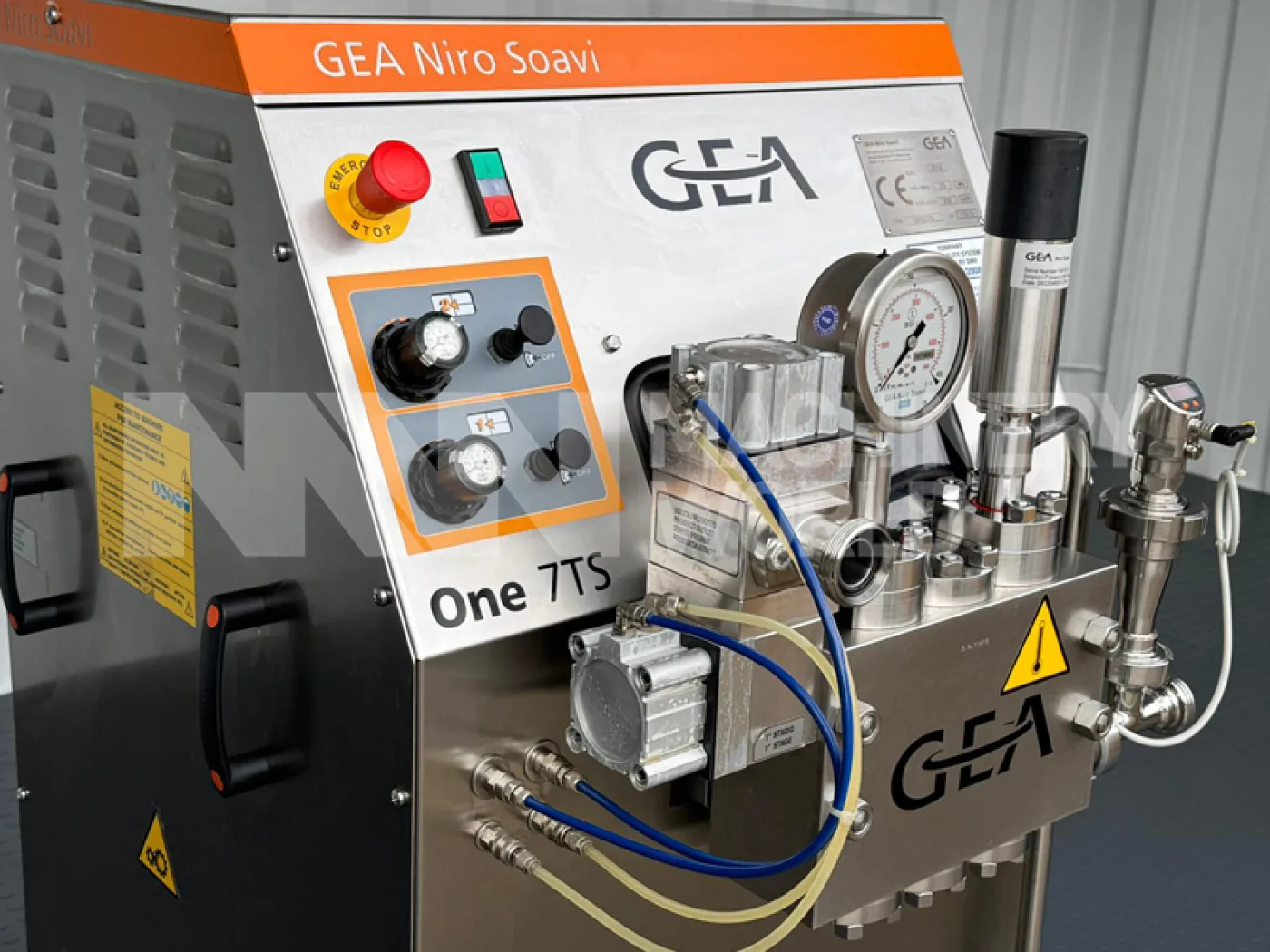 350 LPH GEA Niro Soavi ONE 7TS (250 Bar) High Pressure Homogeniser (Year 2014) - 6