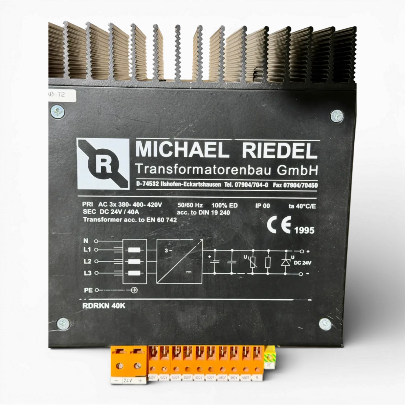 Michael Riedel Transformator Gleichrichter RDRKN 40 K | Art.-Nr. RDRKN 40 K - 3
