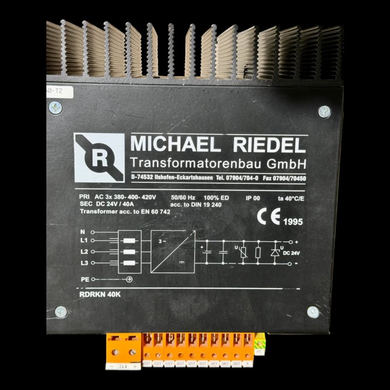 Michael Riedel Transformator Gleichrichter RDRKN 40 K | Art.-Nr. RDRKN 40 K