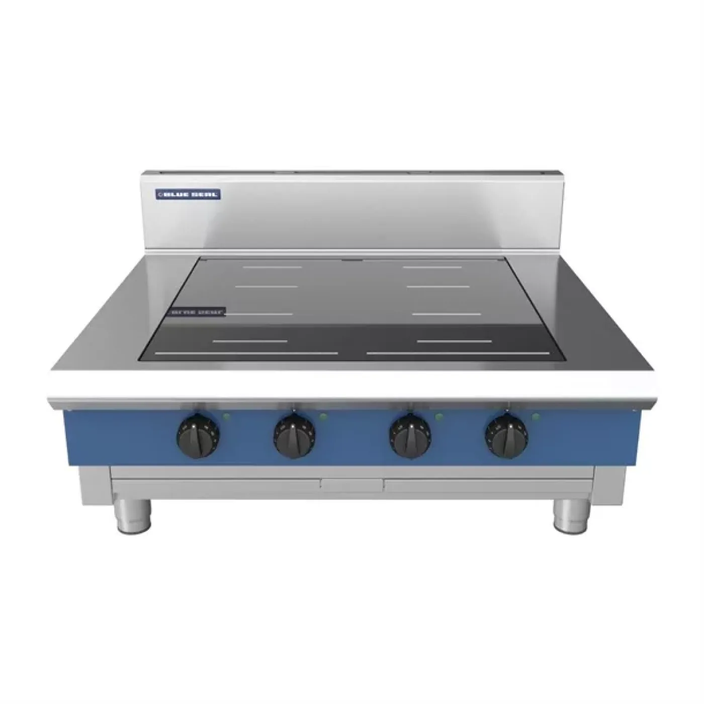 Blue Seal 4 Zone Countertop Full Area Induction Hob 20kW IN514F-B - islandcatering - 5
