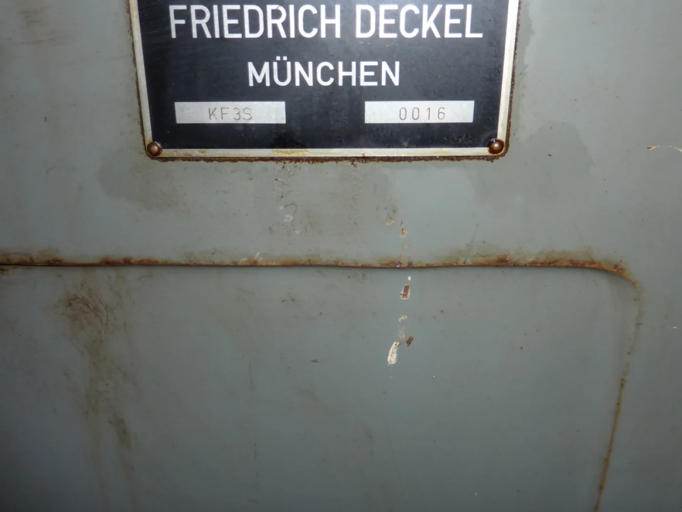 KF 3 S DECKEL 1973 - 7