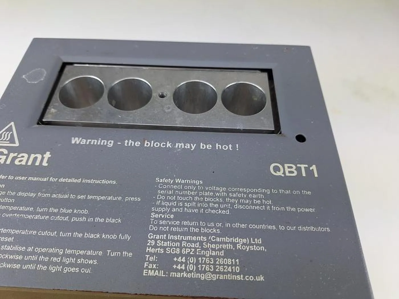 Grant QBT1 Heat Block - 4