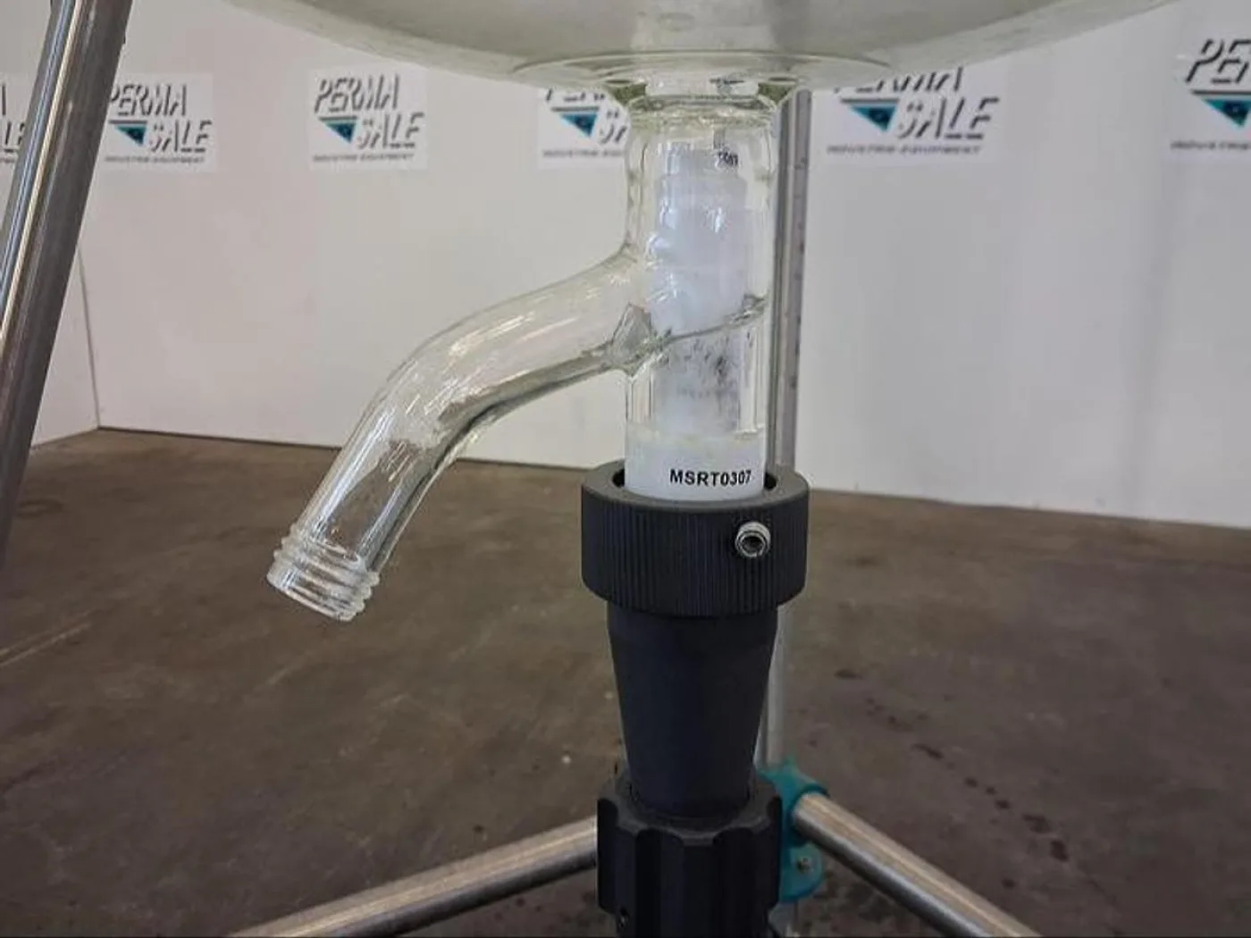 GKB GlasKeller 50 L Glasreaktor – Laborreaktoranlage mit Rührwerk und Stativsystem - 3