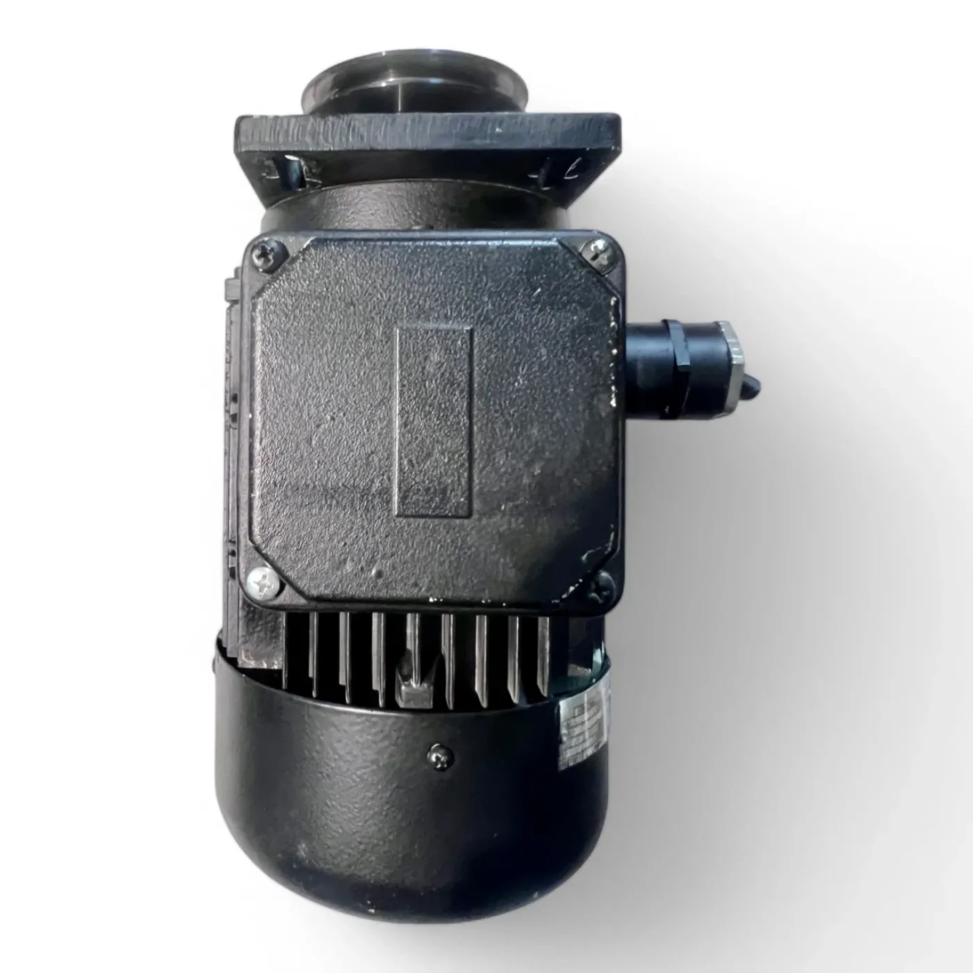 HOLZMA Vorritz-Motor Elektromotor 2,2 kW 230/400 V – Typ 90L – mit Flansch und Riemenscheibe – Original für HPP HPL Plattensägen Art.-Nr. 4075010475 - 2