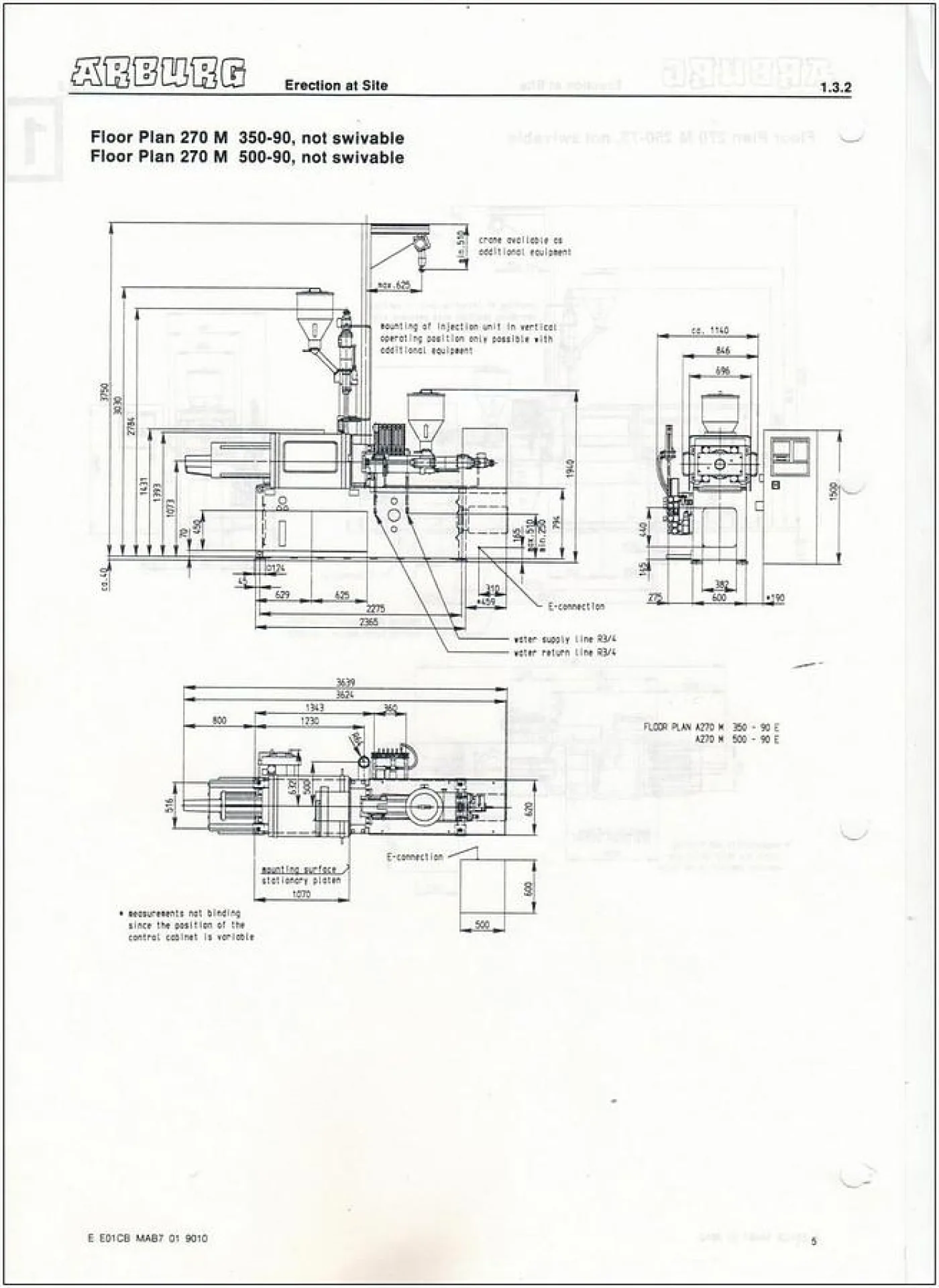 1991 ARBURG 270M 500-90/90 IN0405 - 7
