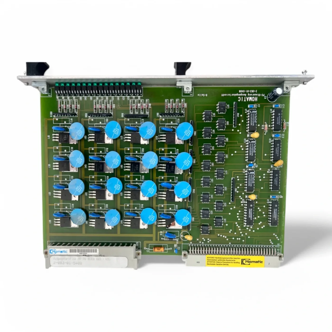HOMAG Homatic Ausgangskarte 16A 24V PNP HC020 Art. 2-083-01-5408 Nr. H00121614 BAZ BOF - 3