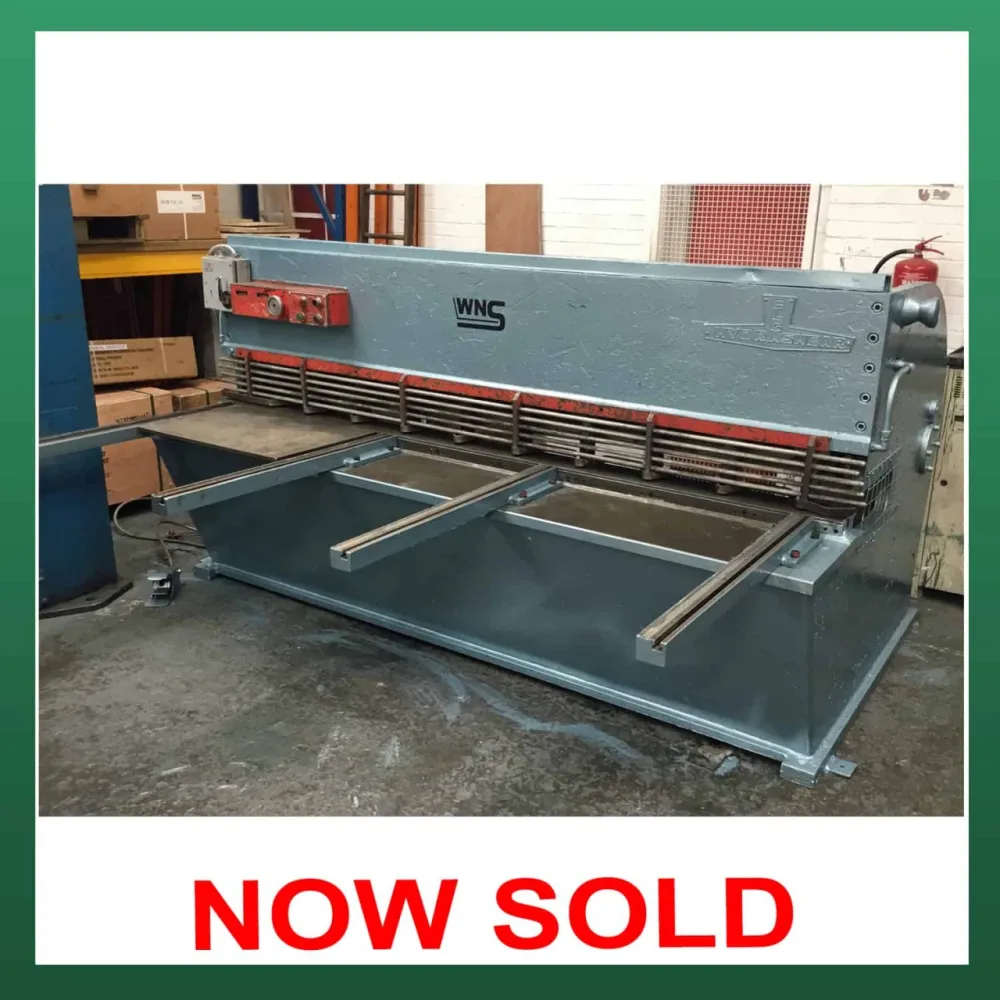 ELGA Hydrashear Hydraulic Guillotine 8ft - WNS - W. Neal Services Ltd