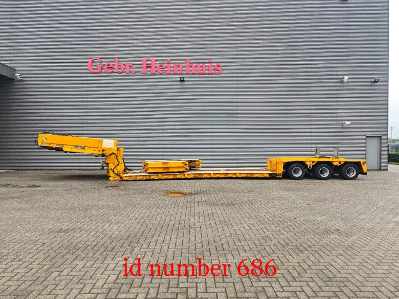 Goldhofer STZ-VL3-36/80A 5 Meter Extandable + 5 Meter Extensions! - 1