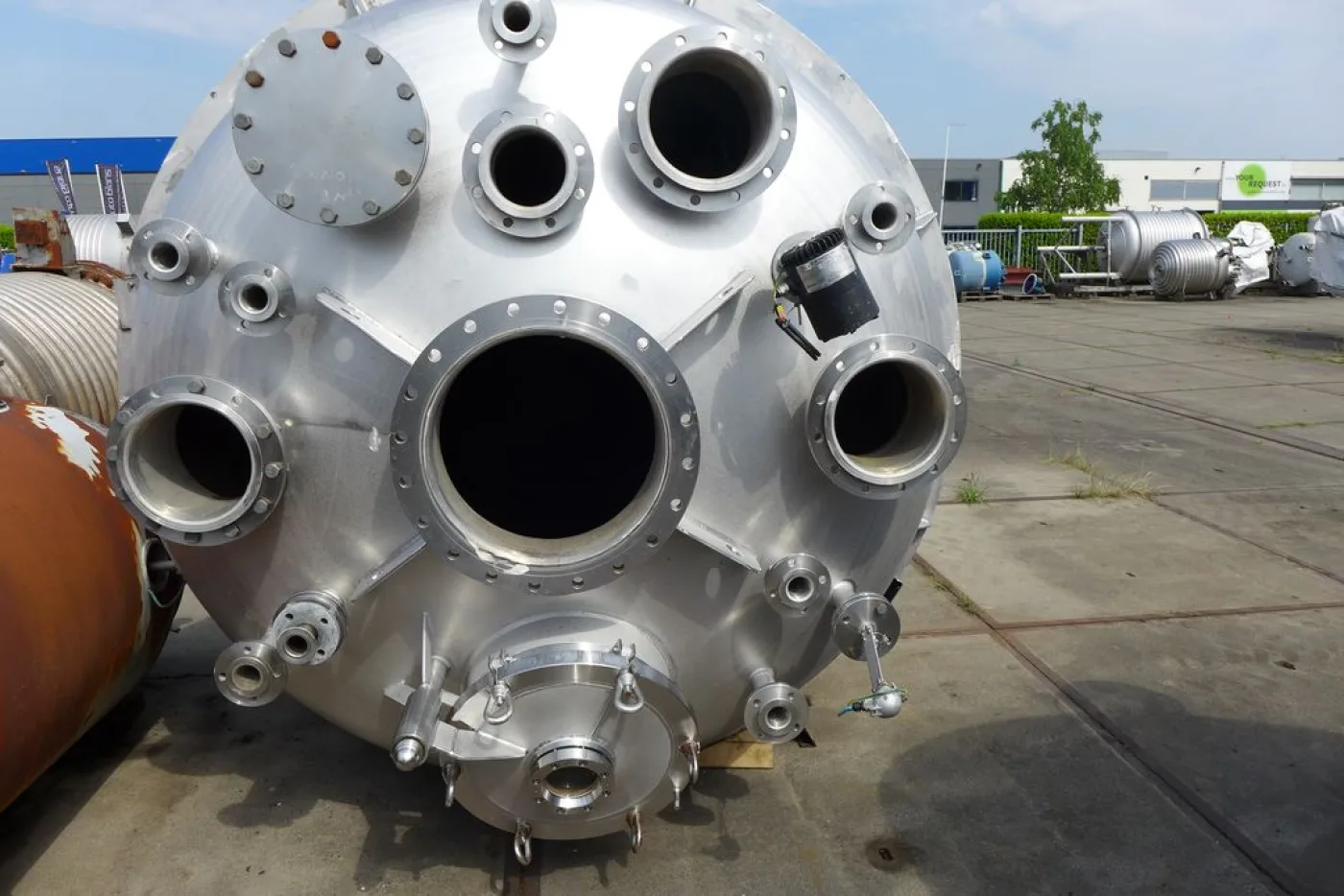C.M.V.I. 8960 l (reactor body) - Stainless Steel Reactor - 2