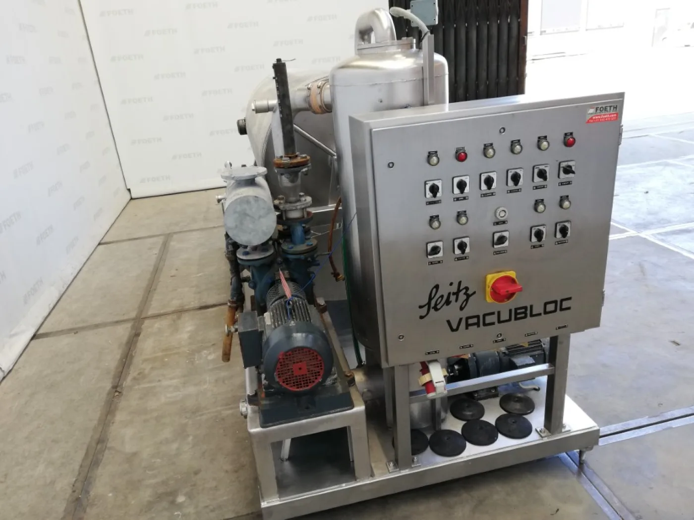 Seitz - Werke VACUBLOC (6 m2) - Rotating vacuum filter - 1