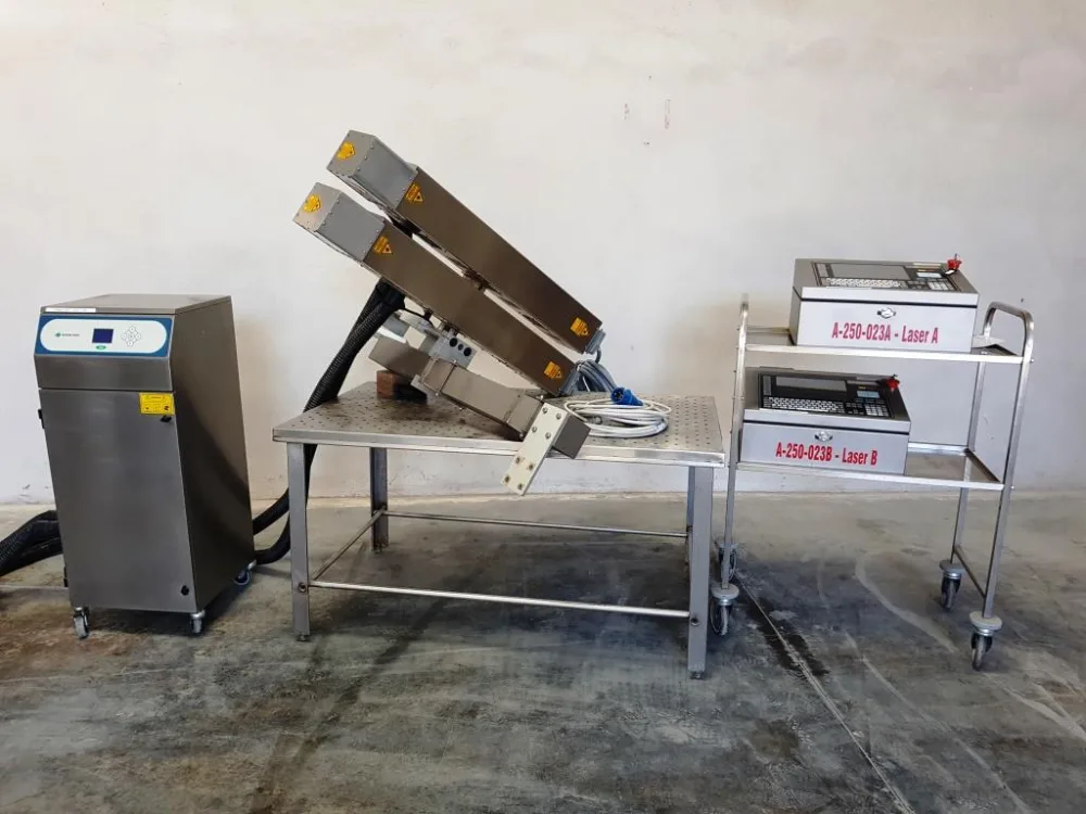 MARCATORE CODIFICATORE LASER – DOMINO – MOD. BCP3 DPX1000
