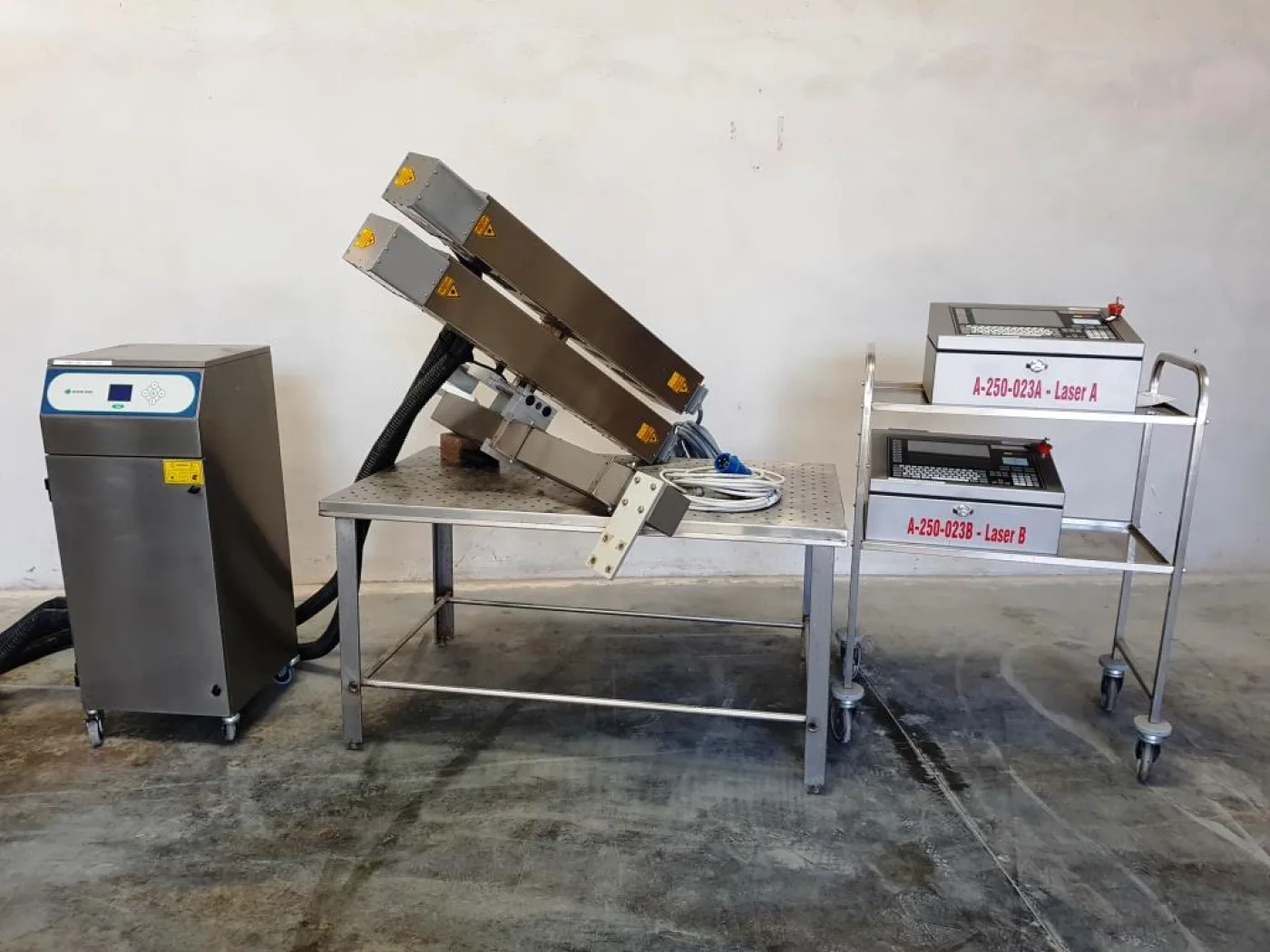 MARCATORE CODIFICATORE LASER – DOMINO – MOD. BCP3 DPX1000 - 1