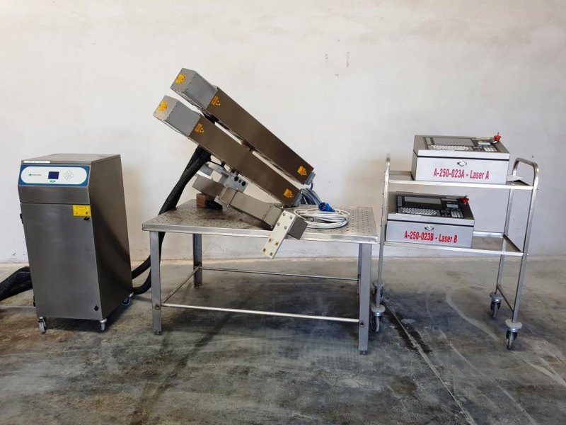 MARCATORE CODIFICATORE LASER – DOMINO – MOD. BCP3 DPX1000