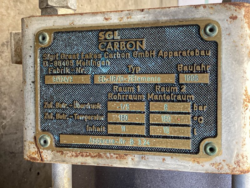 SGL Carbon EF-ir/d-2Elemente - Shell and tube heat exchanger