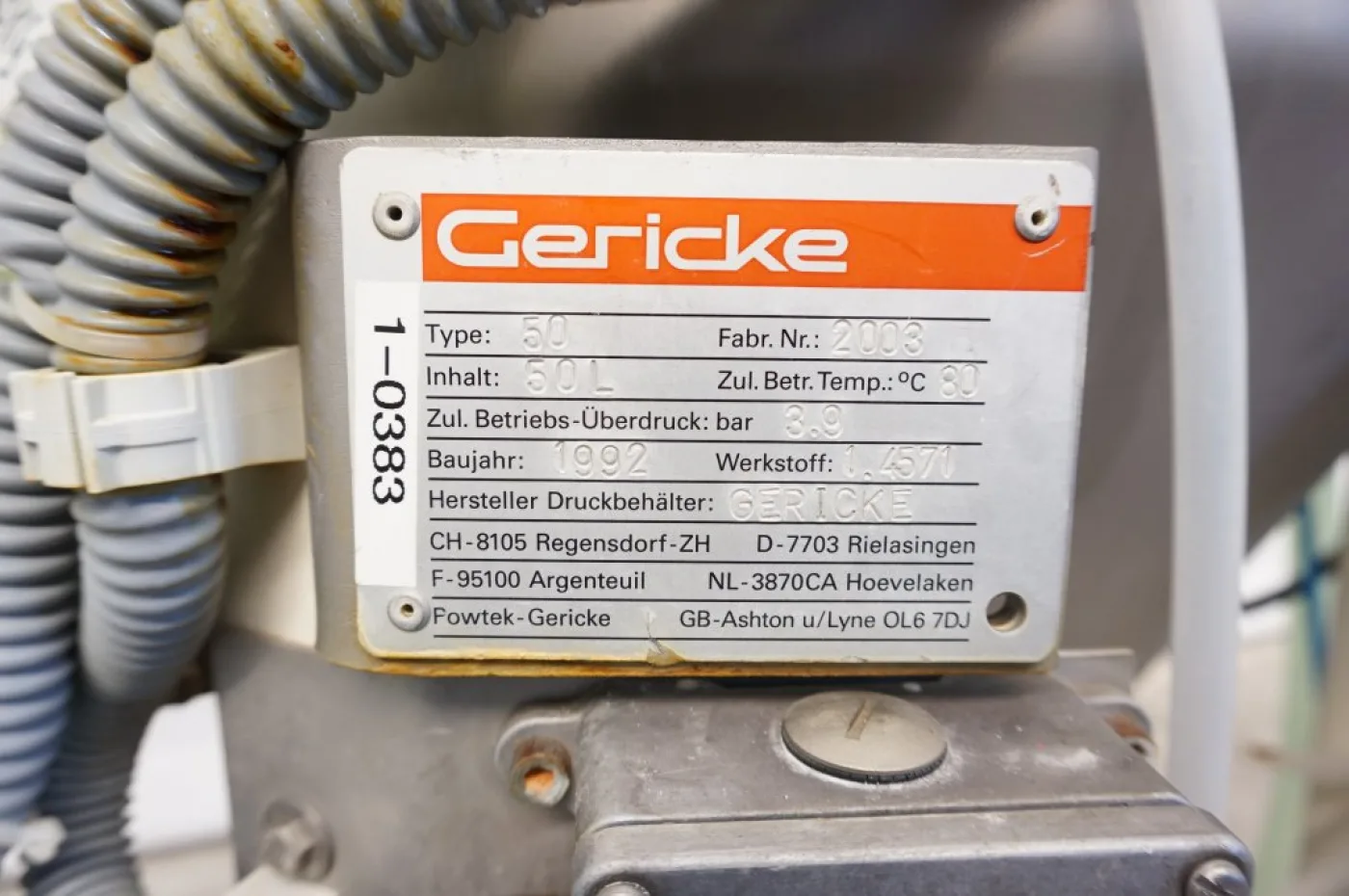 Gericke Type PTA 50 Conveying - Luftbereift conveying system - 6