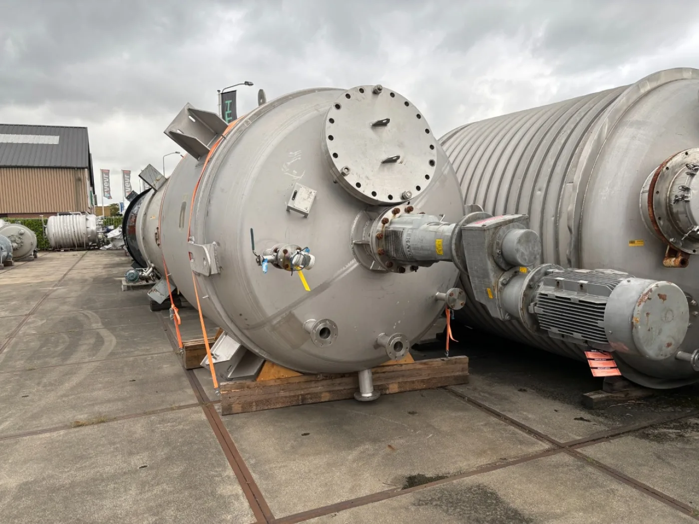 FIB 9500 l (2-stage stirrer) - Stainless Steel Reactor - 6
