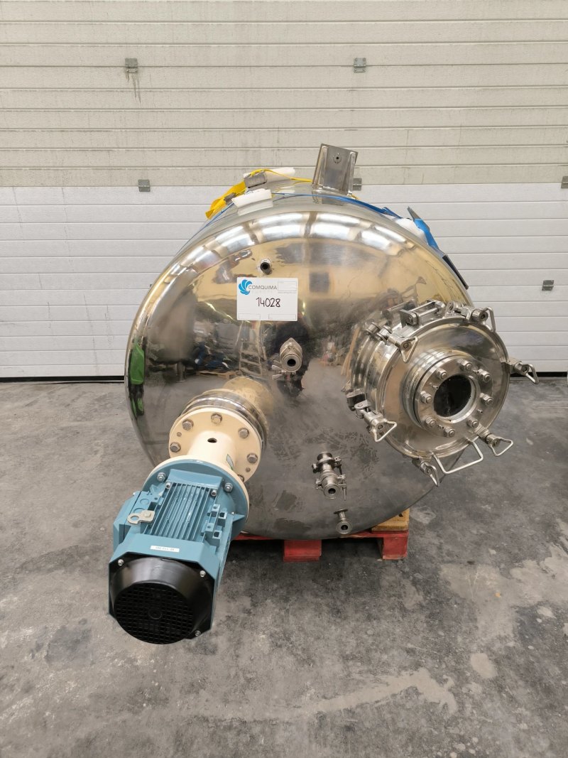 TANK TINSMACAL STAINLESS STEEL 1470 LITRES WITH AGITATION