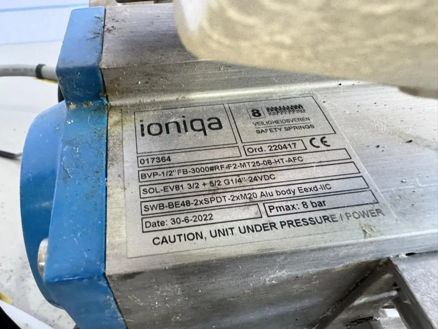 2022 Ioniqa / EVAC Pneumatic control valve - 6