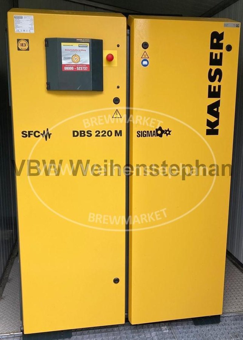 Compressed air plant