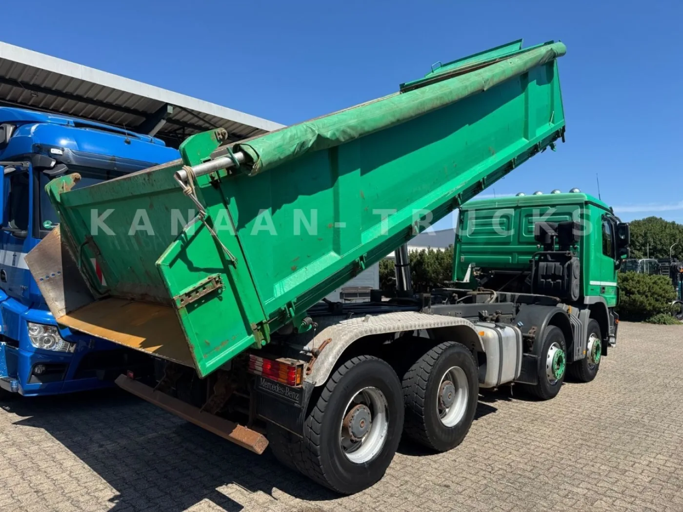 Mercedes-Benz 4146 Actros 8x4 Meiller Bordmatik Retarder - 6