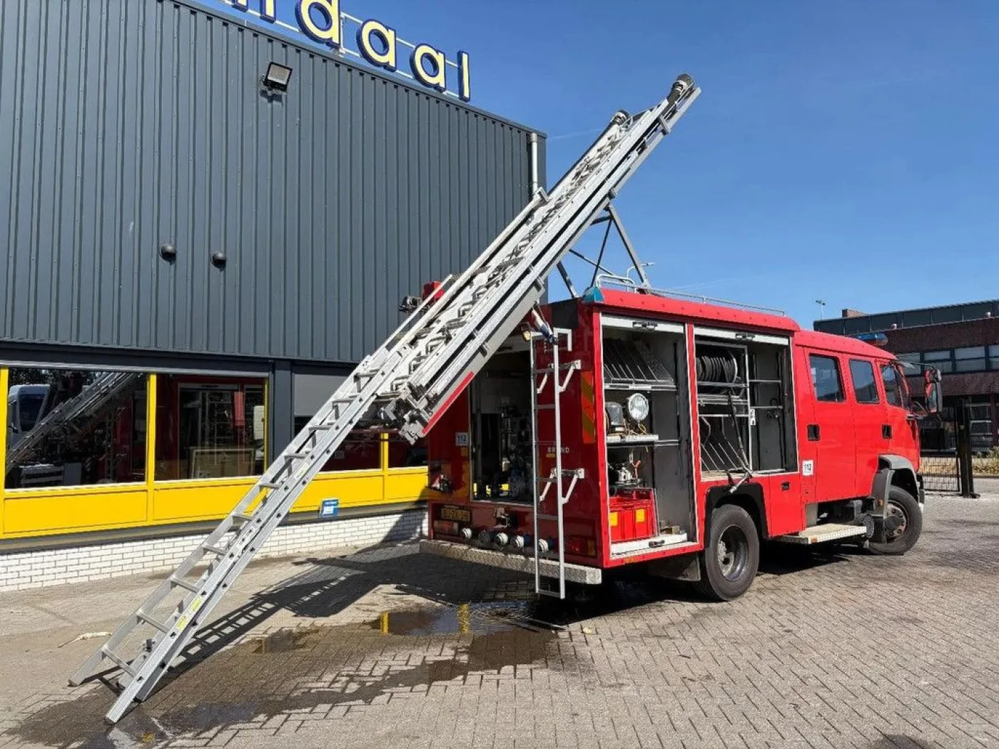 DAF Ae55Ce Ae55Ce + Fire Truck + 116766 Km + Extendable Ladder + 1500 L Water Tank - 3