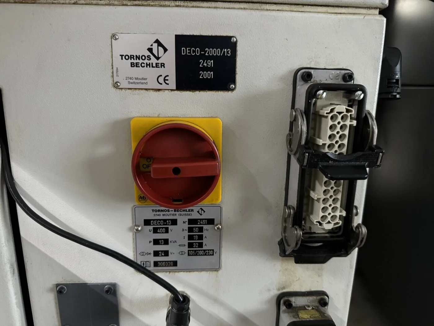 TOUR AUTOMATIQUE CNC TORNOS DECO 13 - 2