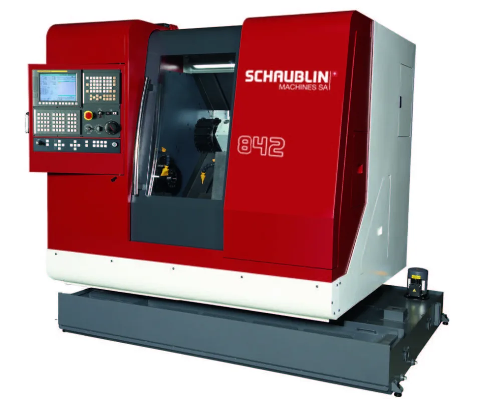 TOUR DE PRODUCTION HAUTE PRECISION “SCHAUBLIN” TYPE 842Mi