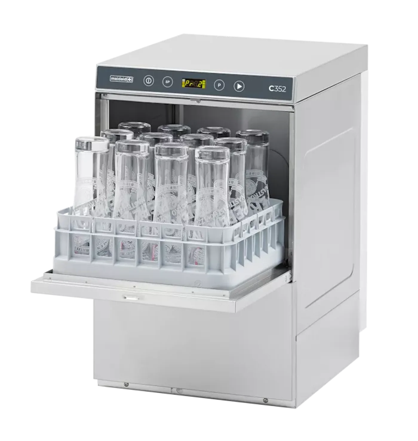 Maidaid C352D Undercounter Glasswasher with Drain Pump - islandcatering - 1