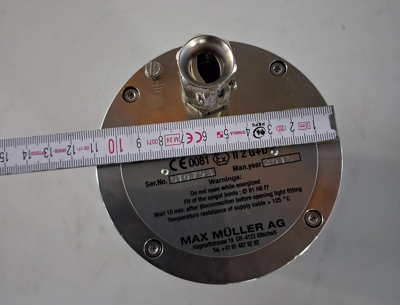 Max Müller AG EVM6 Q20 oW Ex Schauglasleuchte EVM6 Q20 oW - 8