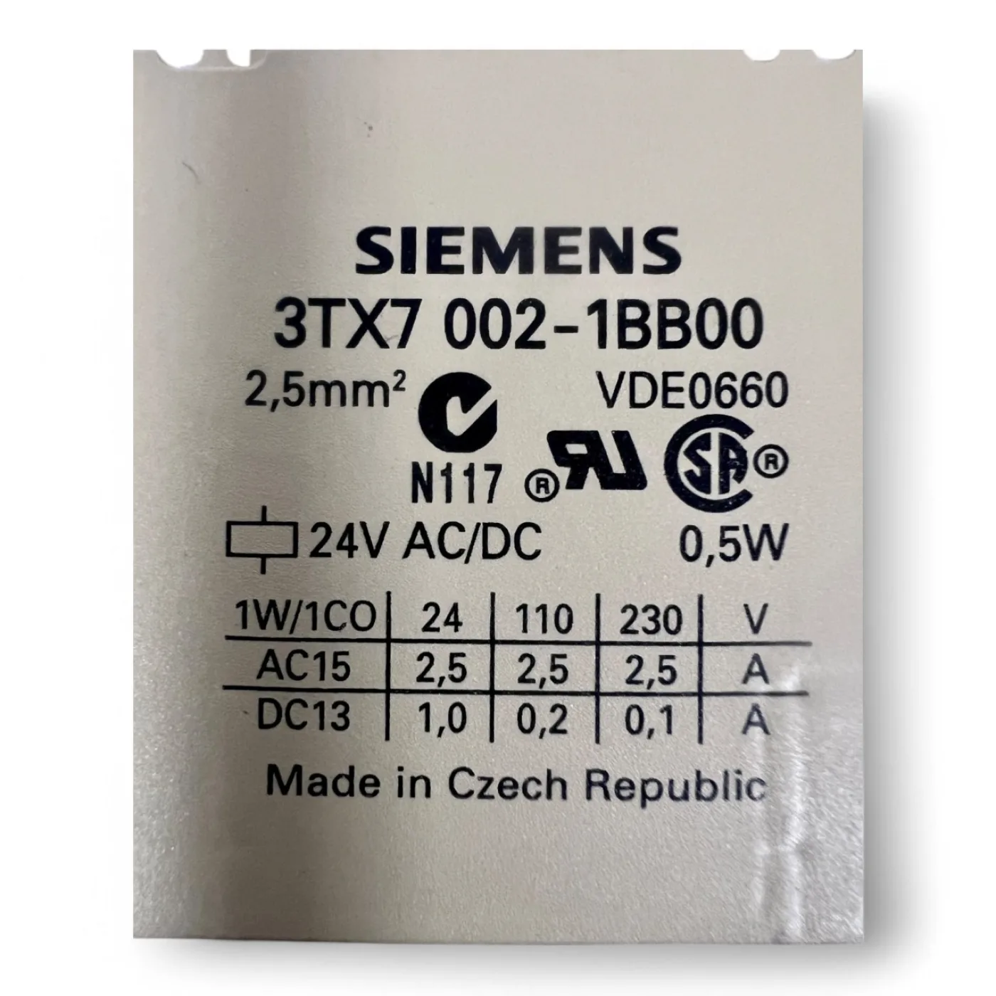 Siemens 3TX7 002-1FB02 Koppelrelais Art.-Nr. 3TX7002-1FB02 - 5
