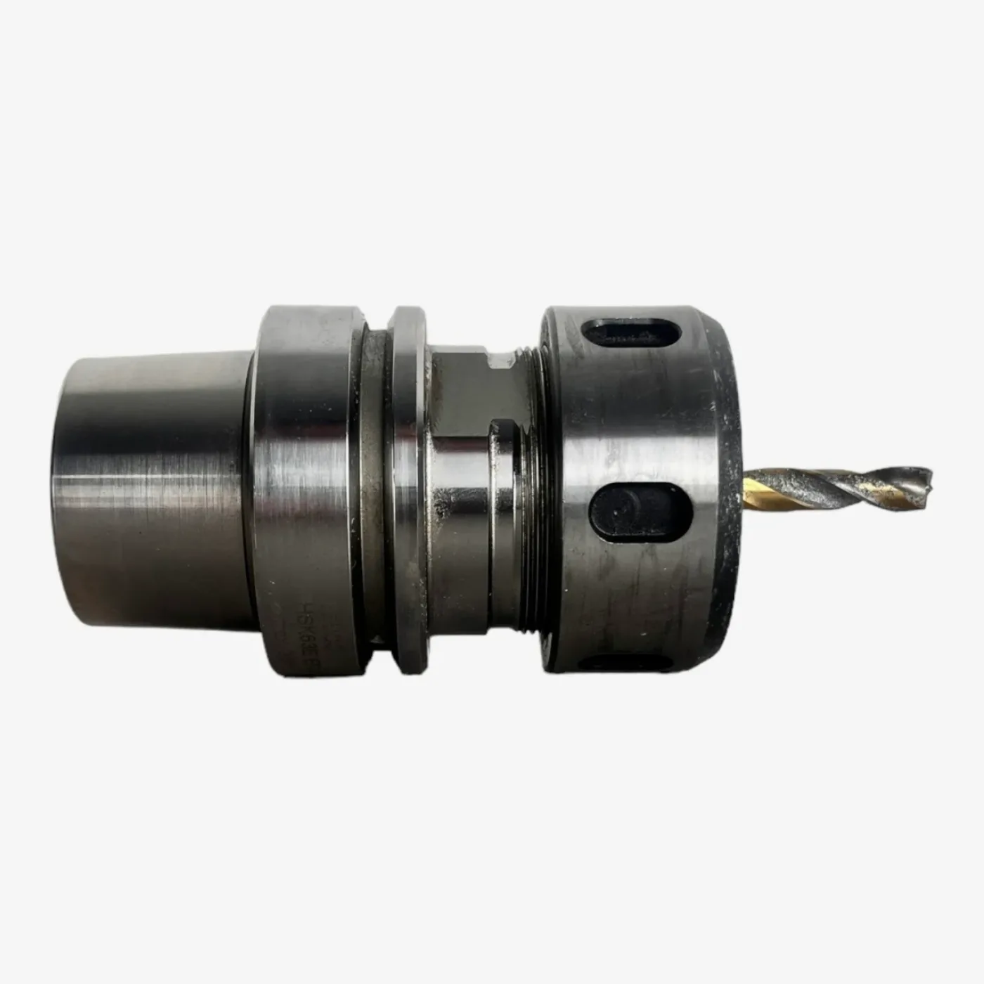 HSK 63 E ER 40 LEUCO Spannzangenfutter A=76 N=24.000 , 3-20 mm mit Fräser 8 mm NL= 38mm mit Beschichtung Art.-Nr. 6340838 - 3