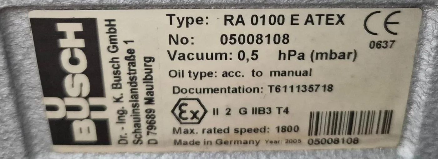 Bartec Ex-geschützte Vakuumsystem - 6