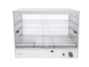 Parry Hot Hold AGPC1 gas LPG only pie cabinet 3 wire racks 20 pies by rack 75cm. - islandcatering