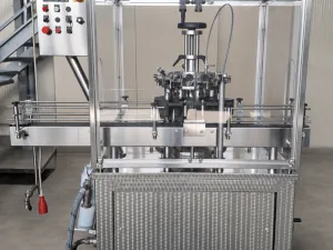 RINSER MACHINE GAI 9 NOZZLES IN STAINLESS STEEL, MODEL 10009, SECOND HAND MACHINE