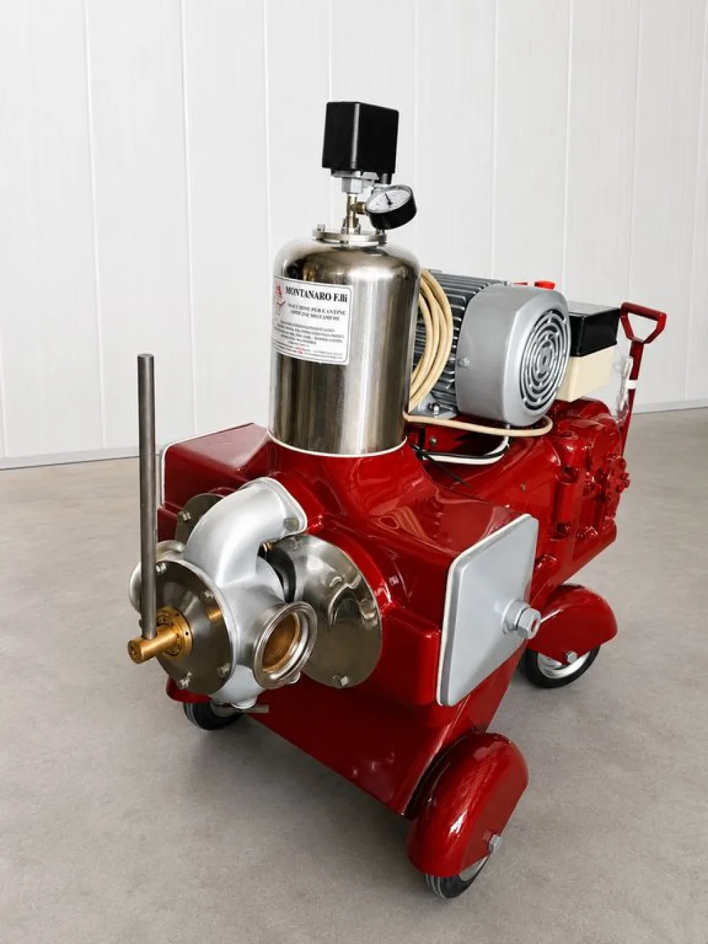 PISTON PUMP MANZINI MOD.400HL, TWIN-CYLINDER, BRONZE BODY PUMP, SECOND-HAND MACHINE
